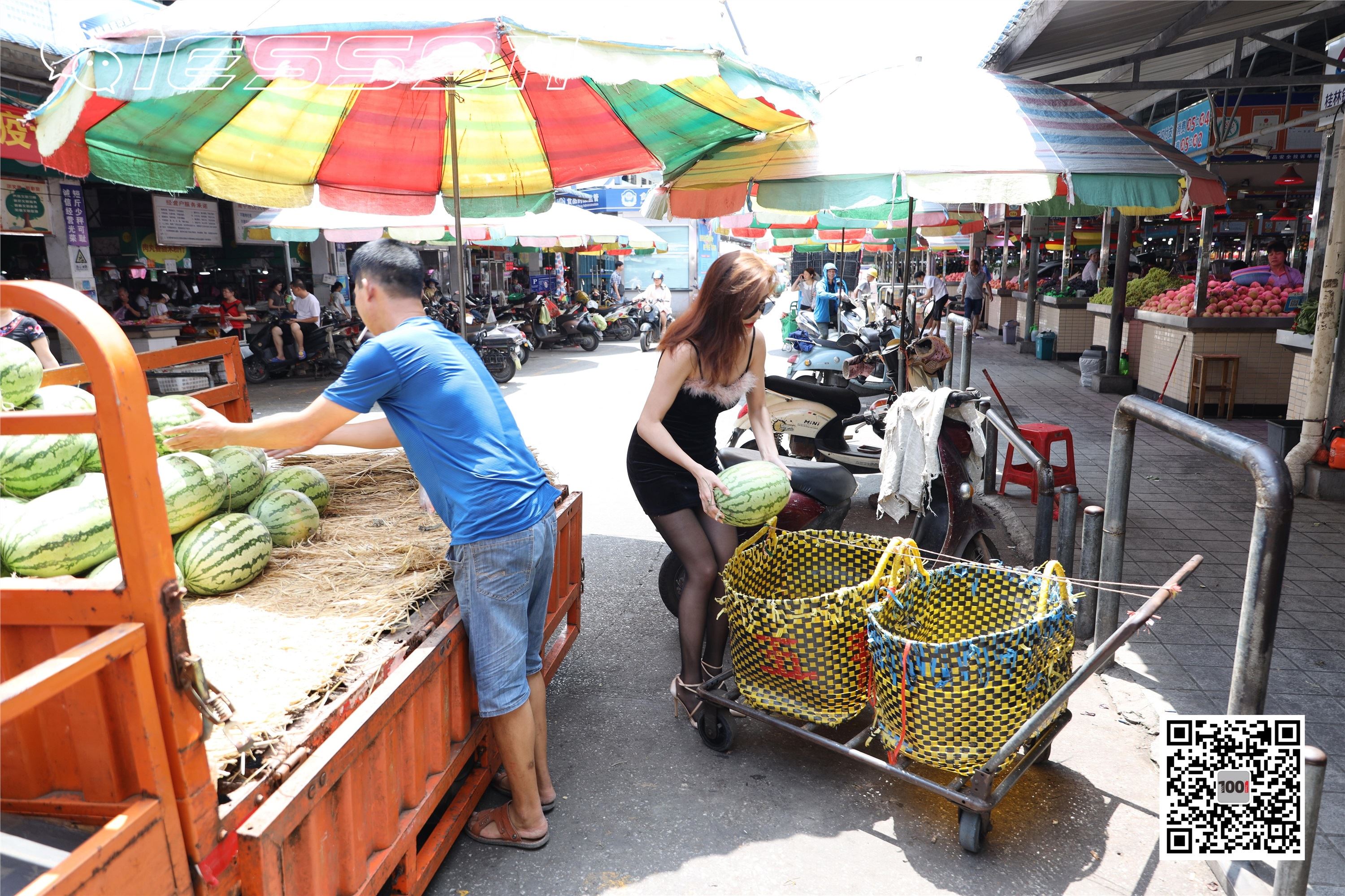 IESS异思趣向 一千零一夜 模特：Lucy《买菜3》